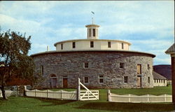 Hancock Shaker Village, U. S. Route 20 5 Miles West Postcard