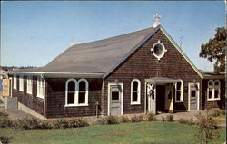 St. Thomas Church, Falmouth Heights Massachusetts Postcard Postcard