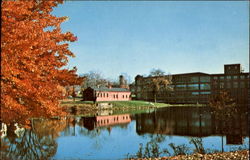 The Little Red Shop ? 1841 Hopedale, MA Postcard Postcard