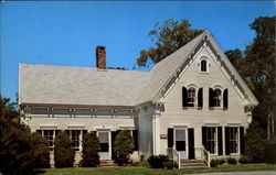 Early Victorian House Postcard