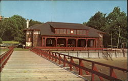 Duxbury Yacht Club Massachusetts Postcard Postcard