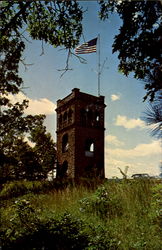 Poet's Seat Tower Greenfield, MA Postcard Postcard