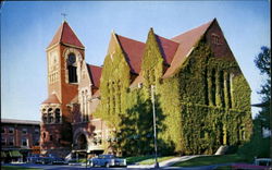 Town Hall Amherst, MA Postcard Postcard