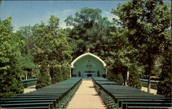 Outdoor Chapel Shrine Of Our Lady La Salette, Route 118 Attleboro, MA Postcard Postcard