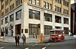 Pop Corner, Popcorn Wagon Park Square Pittsfield, MA Postcard Postcard