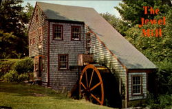 The Jewel Mill, U. S. Route 1, Newburyport Turnpike Rowley, MA Postcard Postcard