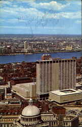 Sheraton Towers In The Sheraton-Boston Hotel, Prudential Center near Turnpike Exit 22 Massachusetts Postcard Postcard