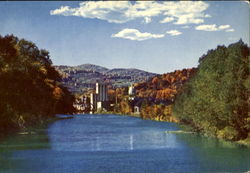 The Winooski River Postcard