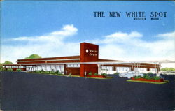 The New White Spot, Route 3 ? 1 Mile South of Route 128 Use Exit No. 34 Woburn, MA Postcard Postcard