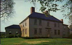 The Golden Ball Tavern, Boston Post Road Weston, MA Postcard Postcard