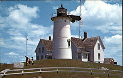 Nobska Light, Nobska Point Woods Hole, MA Postcard Postcard