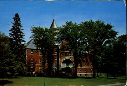 Marquand Hall East Northfield, MA Postcard Postcard