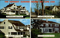 The Kennedy Summer Home On Cape Cod Postcard