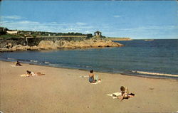 Front Beach And Observatory Point Rockport, MA Postcard Postcard