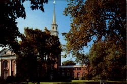 The First Baptist Church Worcester, MA Postcard Postcard