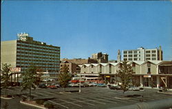 Seven Hills Plaza Worcester, MA Postcard Postcard