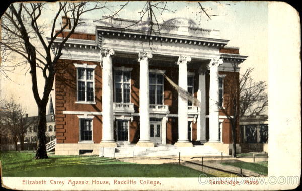 Elizabeth Carey Agassiz House, Radcliffe College Cambridge, MA