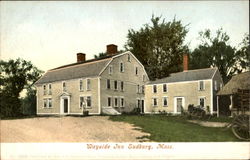 Wayside Inn Sudbury Massachusetts Postcard Postcard