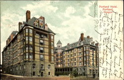 Portland Hotel Oregon Postcard Postcard