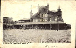 Market Street Depot Newark, NJ Postcard Postcard