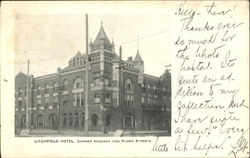 Litchfield Hotel, Corner Madison and Ryder Street Postcard