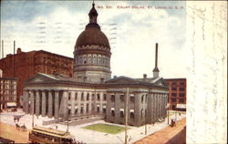 Court House St. Louis, MO Postcard Postcard