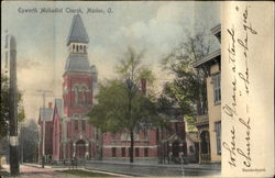 Epworth Methodist Church Marion, OH Postcard Postcard