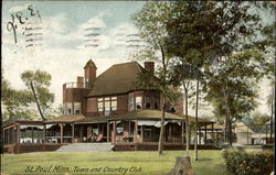 Town And Country Club St. Paul, MN Postcard Postcard