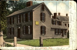 Hancock Clark House Postcard