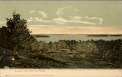 Babago Lake From The Village Postcard