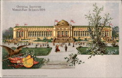 Government Building 1904 St. Louis Worlds Fair Postcard Postcard