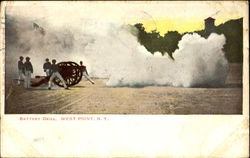 Battery Drill Postcard