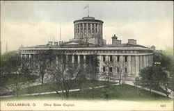 Ohio State Capitol Columbus, OH Postcard Postcard