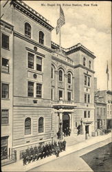 Mc. Dugal Str. Police Station New York, NY Postcard Postcard