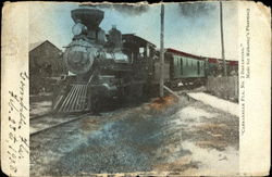 Carrabelle Fla. No. 2 Departing Postcard