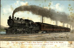 New York Central's Empire State Express Postcard