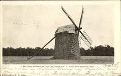 The Oldest Windmill On Cape Cod Postcard