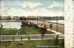 The New Bedford Bridge Postcard