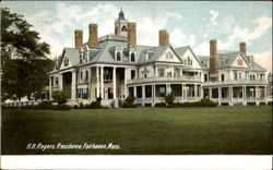 H. H. Rogers Residence Fairhaven, MA Postcard Postcard