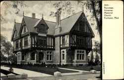 Parsonage Unitarian Memorial Church Postcard