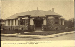 Cary Memorial Library Postcard