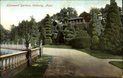 Hunnewell Gardens Postcard