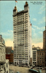 Park Row Building Postcard