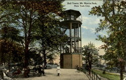 Bell Tower, Mt. Morris Park New York City, NY Postcard Postcard