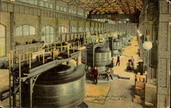 Interior Of Power Plant No. 1 Postcard