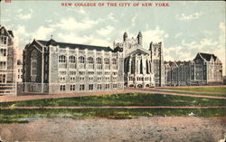 New College Of The City Of New York New York City, NY Postcard Postcard