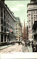 Wall Street Postcard