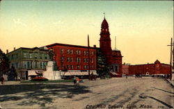 City Hall Square Postcard