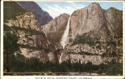 Yosemite Falls Yosemite Valley, CA Yosemite National Park Postcard Postcard