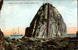 Sugar Loaf, Santa Catalina Island California Postcard Postcard